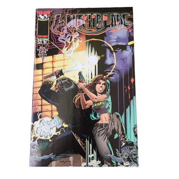 Image Witchblade #24 1998 Comic Book Collector Bagged Boarded - Picture 1 of 2